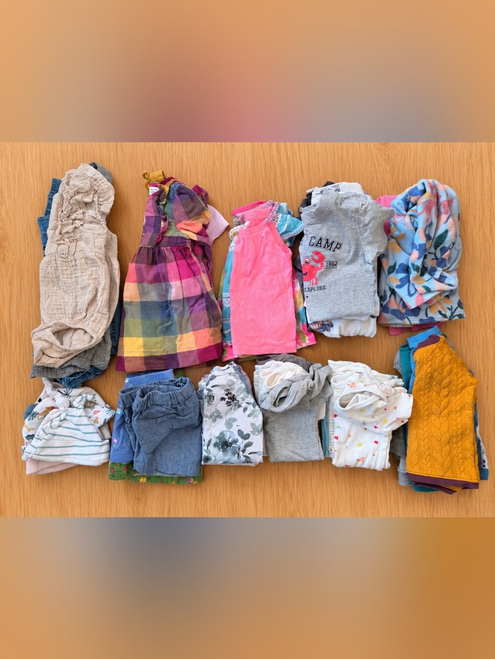 Baby Girl Clothing Bundle 3–12M | 37 Pieces